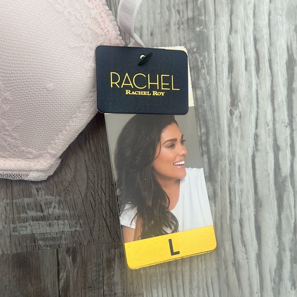 NWT Rachel Roy Light Pink Sheer Lace Lingerie Nightwear - Picture 4 of 7